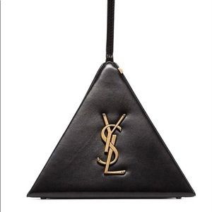 saint laurent triangle bag